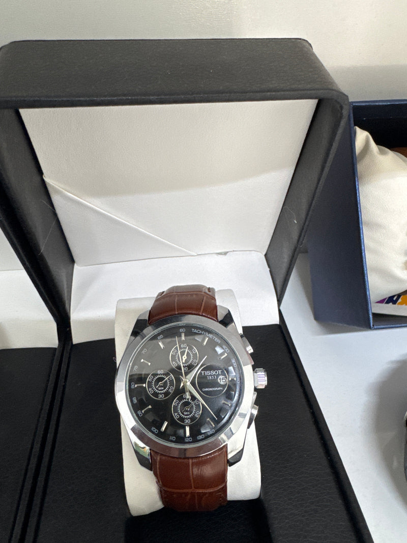 TISSOT CHRONOGRAPHE - SILVER BLACK