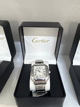 CARTIER SANTOS - BLACK SILVER
