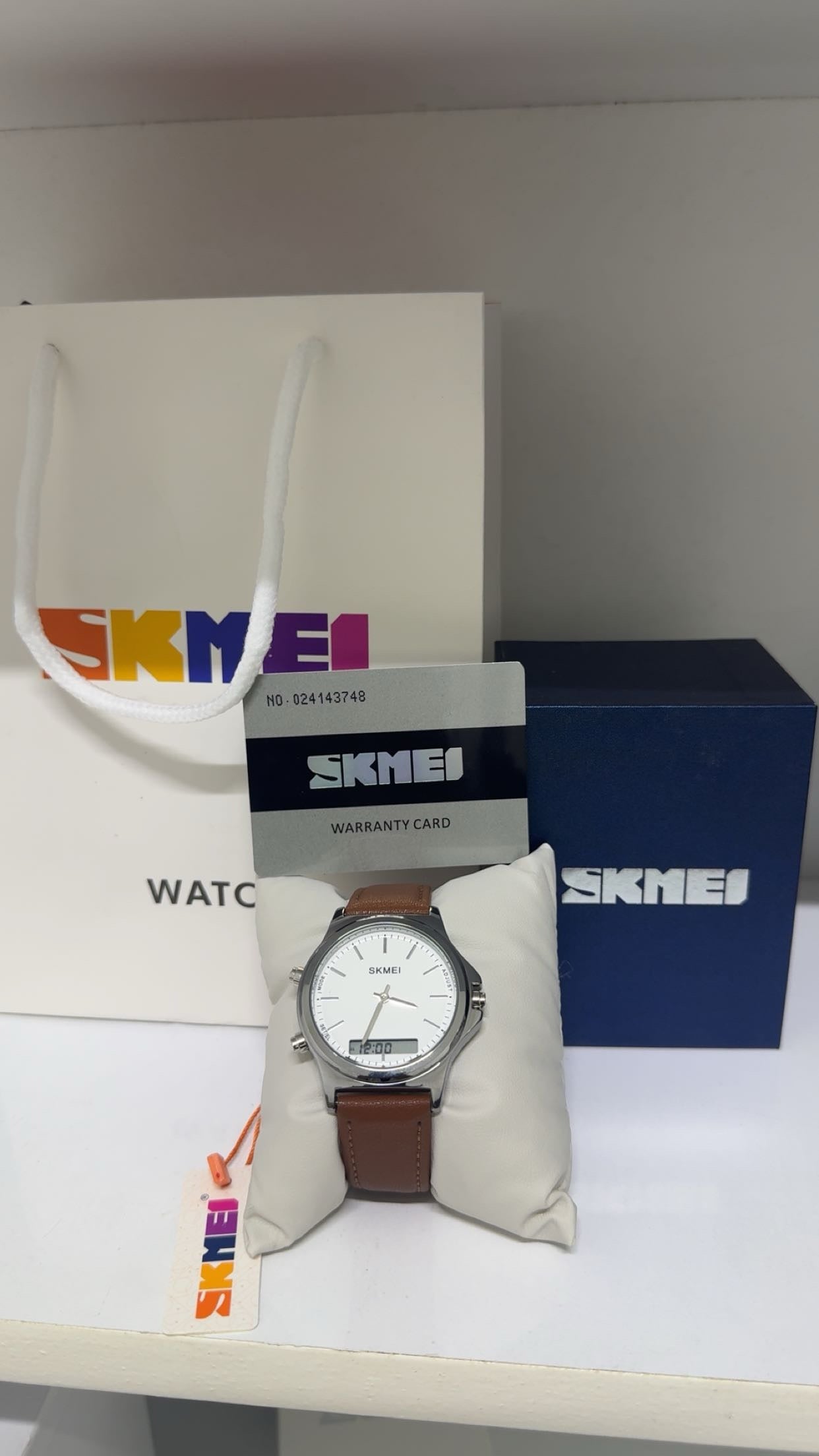 SKMEI ORIGINAL AVEC PACKAGING COMPLET