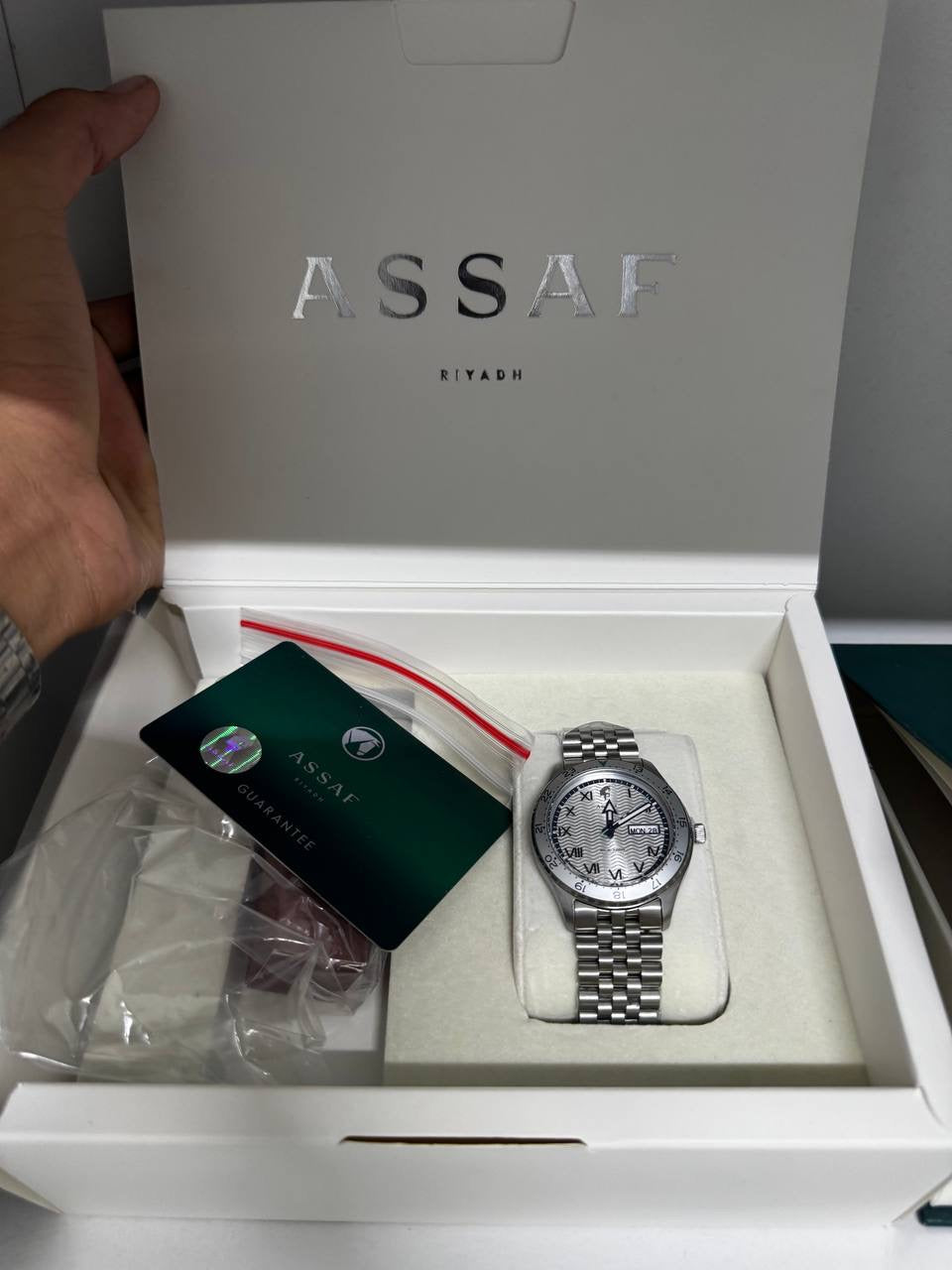 ASSAF - SILVER WHITE