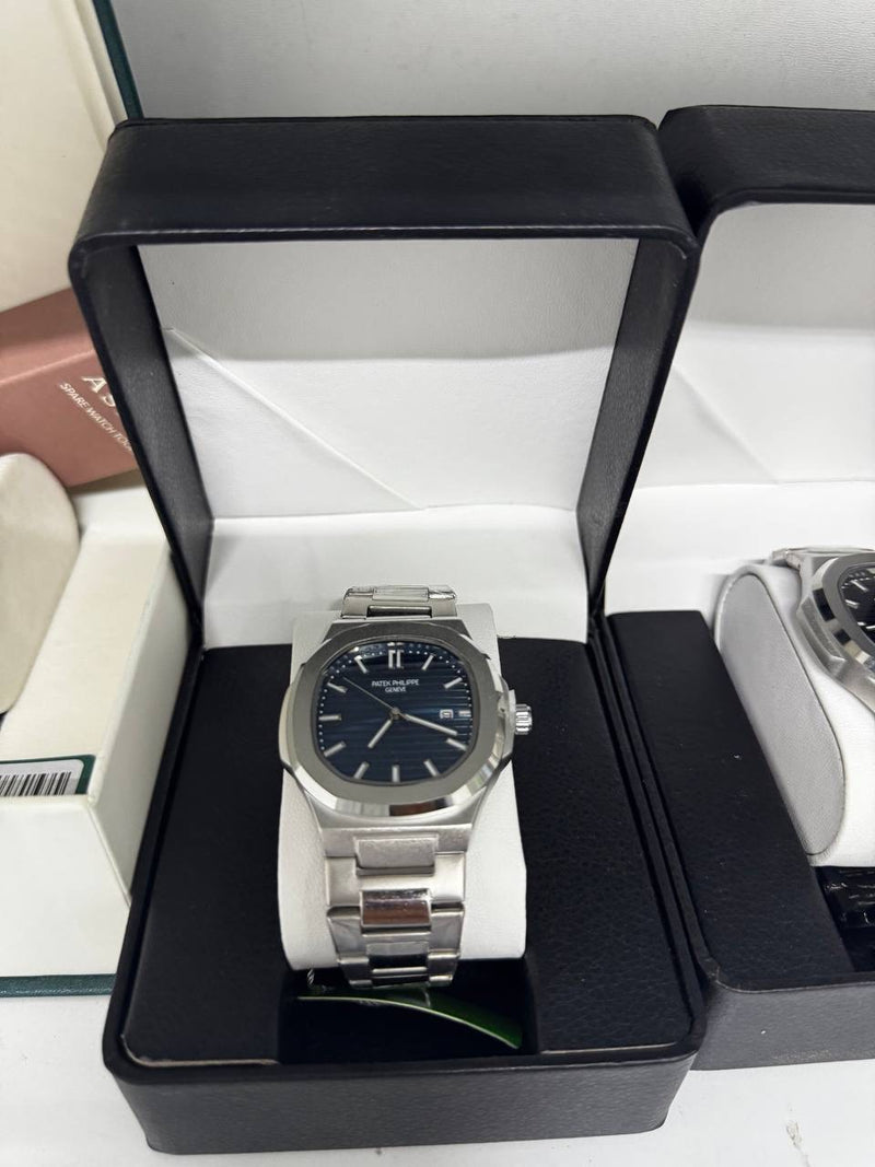 PATEK PHILIPPE - BLUE SILVER