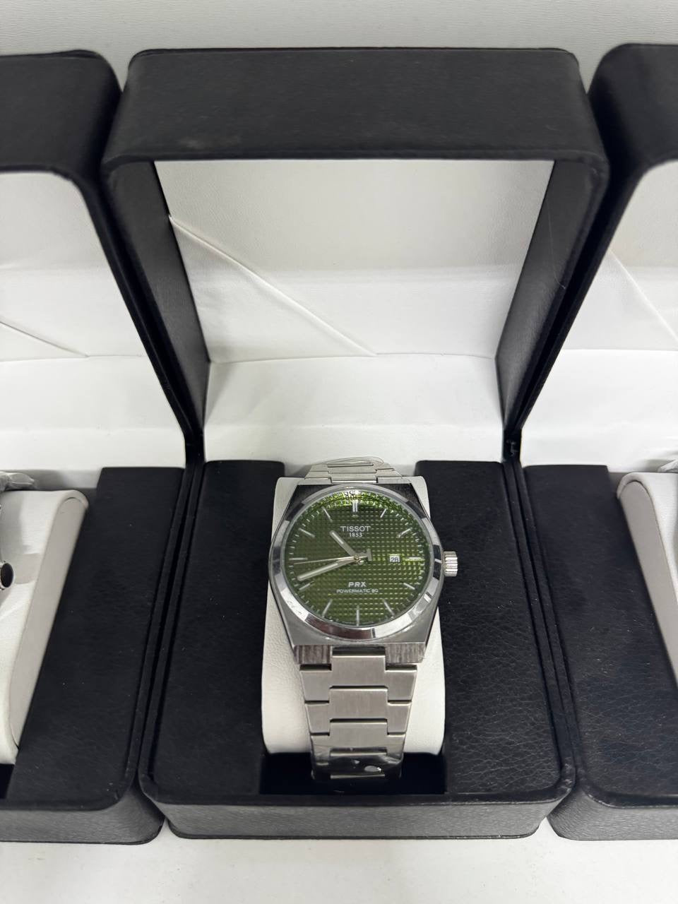TISSOT PRX - GREEN SILVER