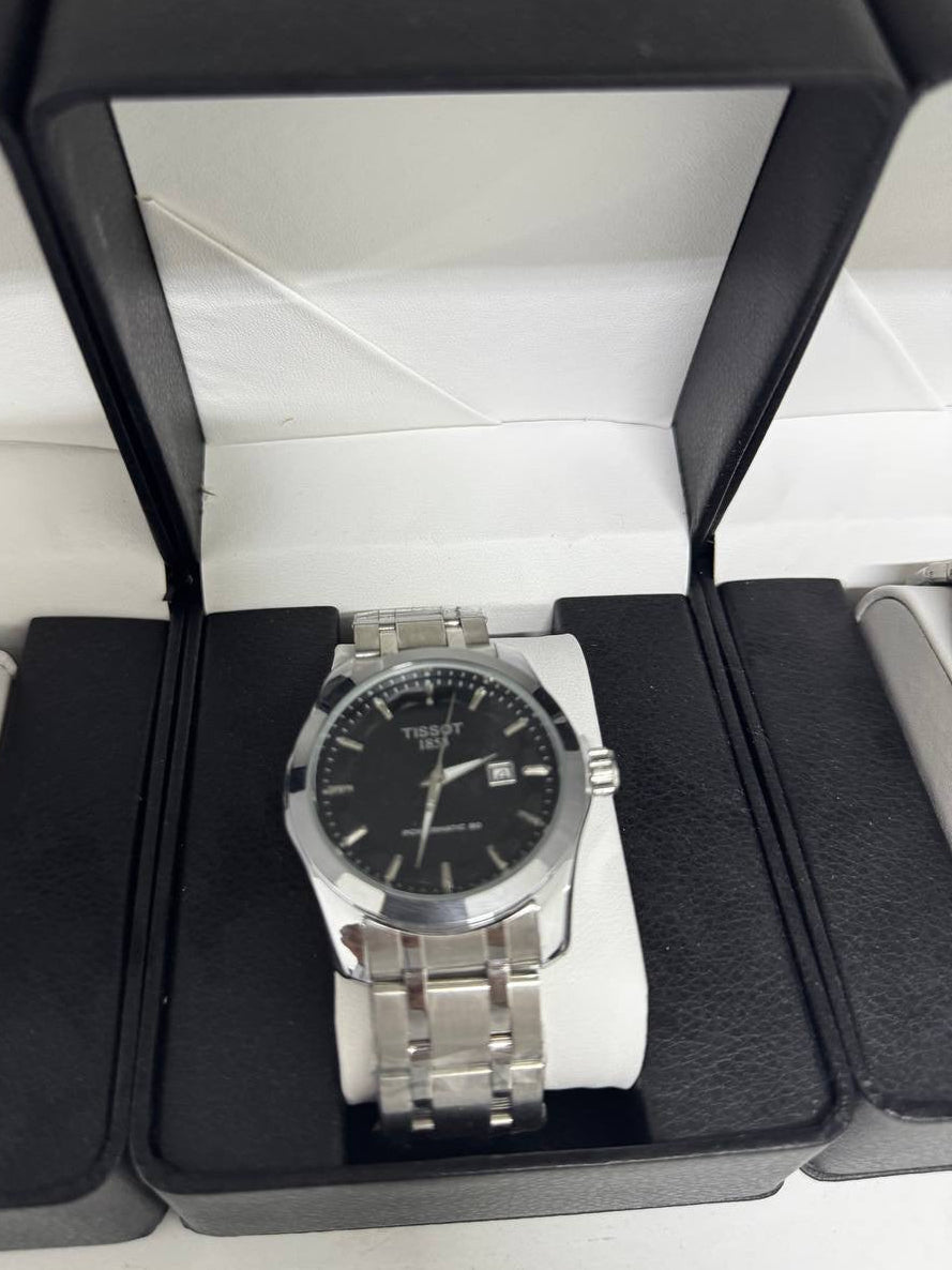 TISSOT - BLACK SILVER