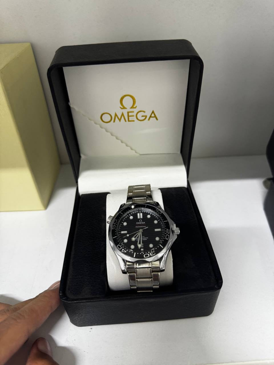 OMEGA - BLACK SILVER
