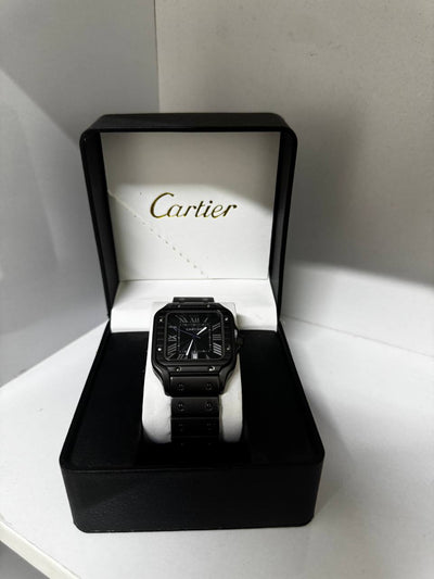 CARTIER SANTOS - BLACK