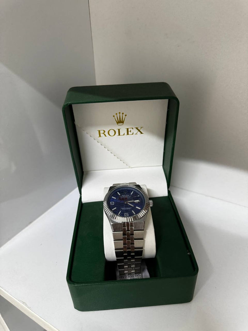ROLEX DATJUST - BLUE SILVER