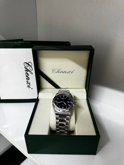 CHENXI QUARTZ - BLACK SILVER