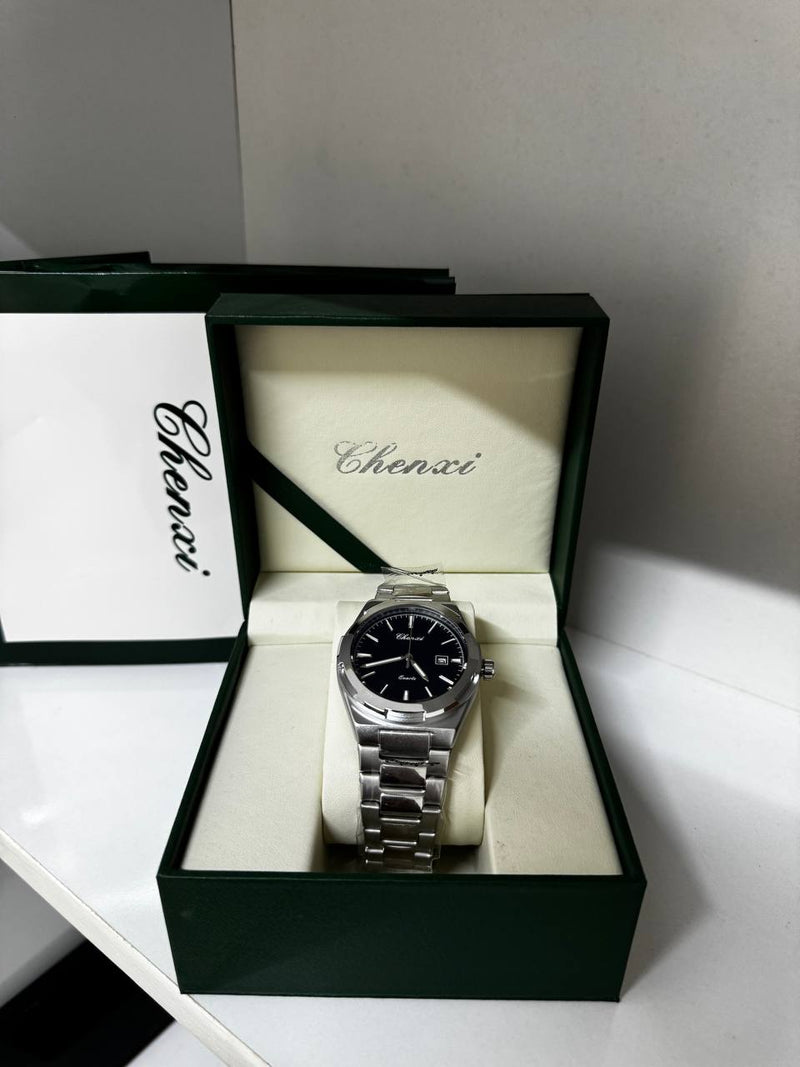 CHENXI QUARTZ - BLACK SILVER