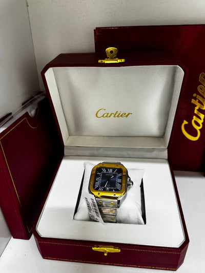 CARTIER SANTOS - BLUE TONE