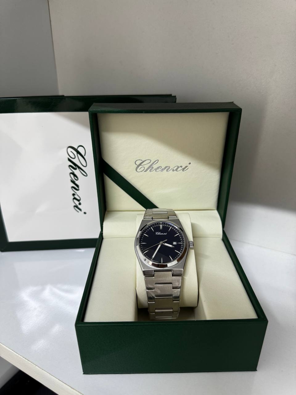 CHENXI QUARTZ - BLACK DIAL STRAP